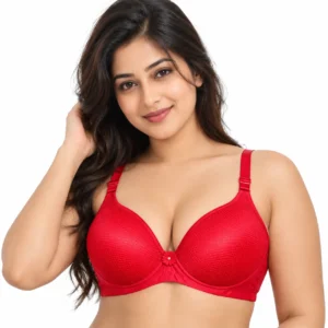 China Foam Bra for Women Red Color Model