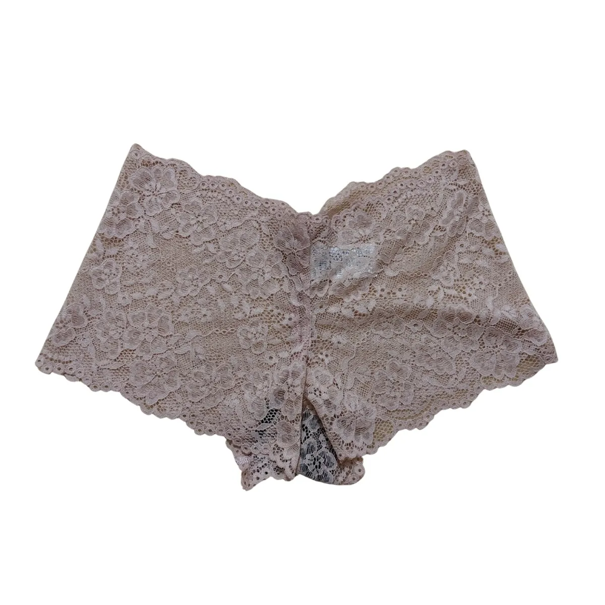 Ladies Skin Nude Floral Lace Panty