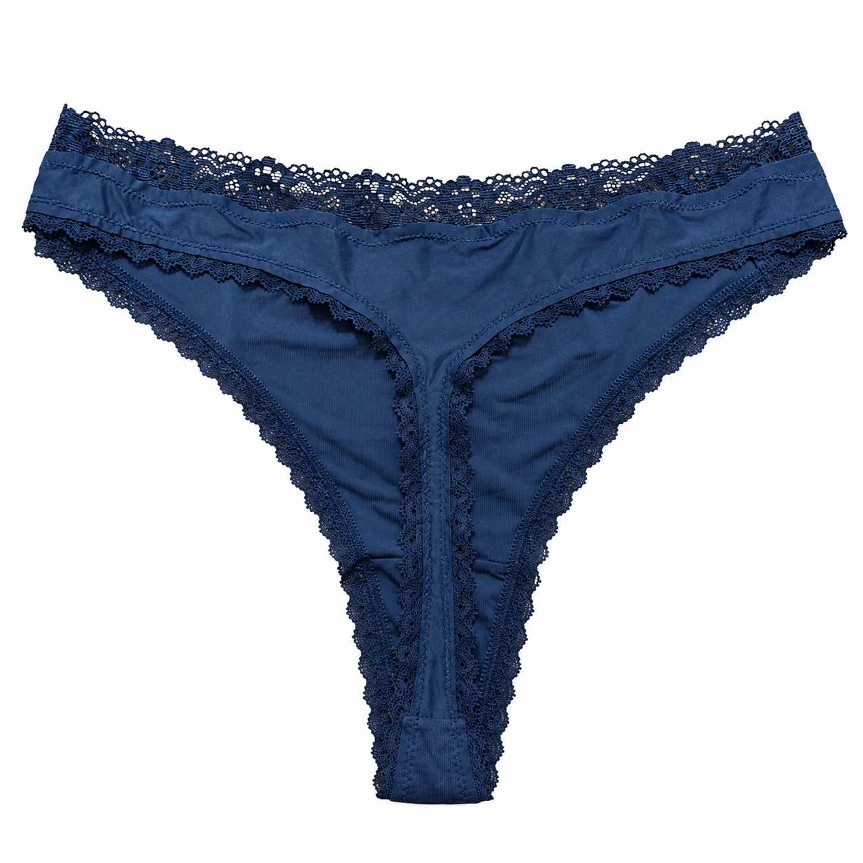 Women's Navy Blue Lace Panty – M L XL XXL