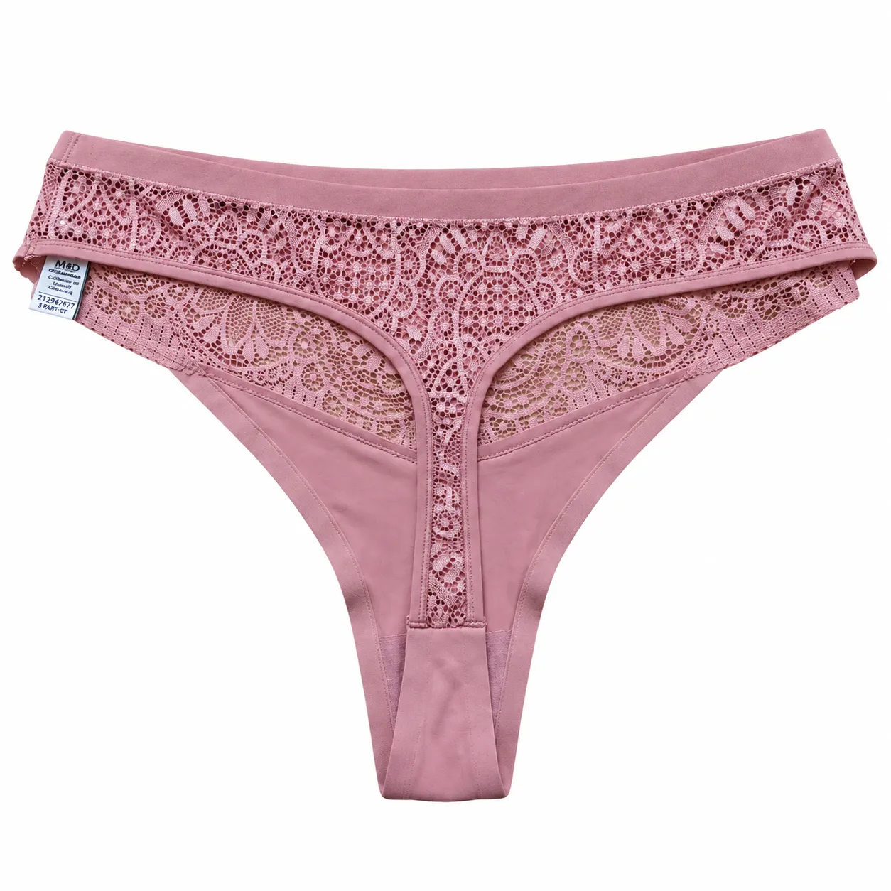 Women's Pink Lace Panty – M L XL XXL